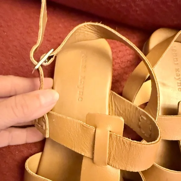 Jenni Kayne Lake Fisherman Sandals in Cognac - Picture 4 of 8